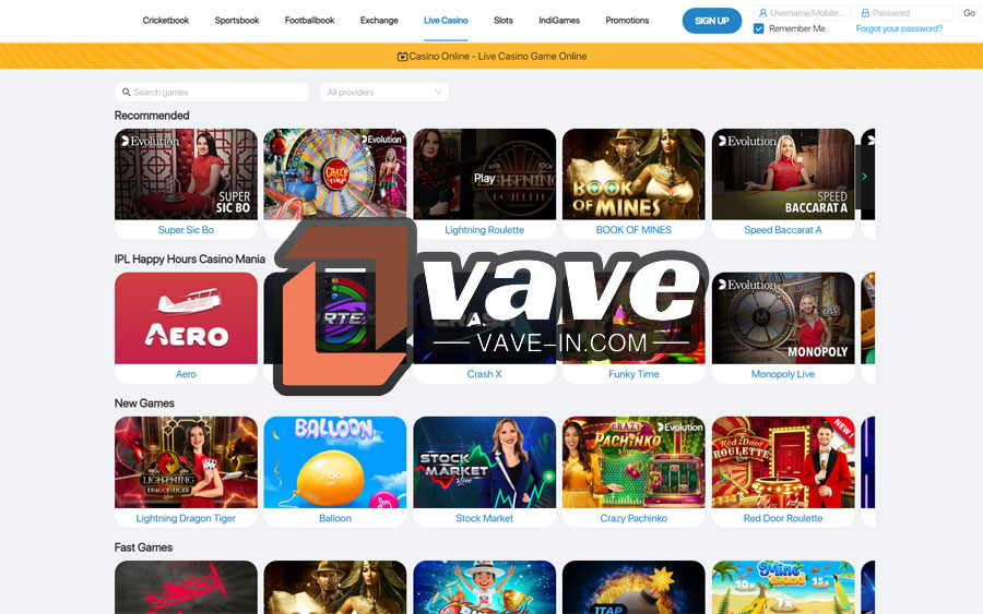 vave Bonuses and Promotions